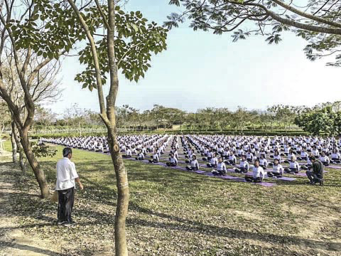 「大內希望園區600人大團練」活動照