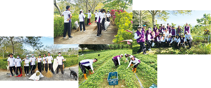 返老還童的海外家人新加坡、馬來西亞和澳洲的師兄姐們參訪照片組
