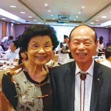 圖／返老還童防癌文教基金會張盈泉會長照片