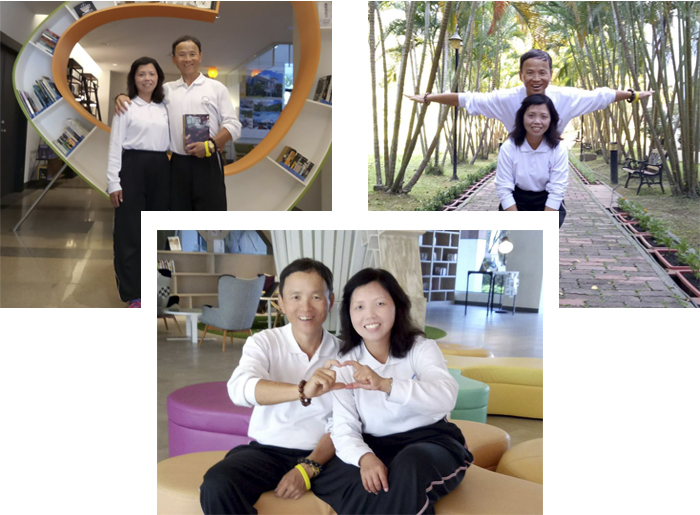 圖／黃美錫和劉榮鑑賢伉儷照片