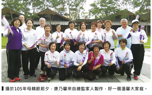 返老還童花蓮文創園區練功場全體師兄姐照片